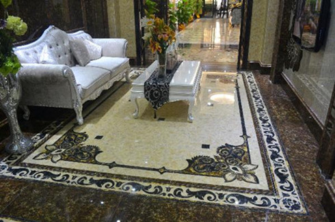 PP视讯2.0厚微晶石：浅金啡KFB88012成效图