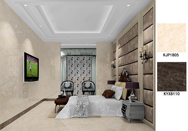 PP视讯瓷砖案例鉴赏卧室成效图