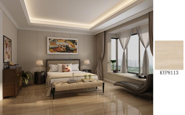 PP视讯瓷砖KYP8113卧室成效图