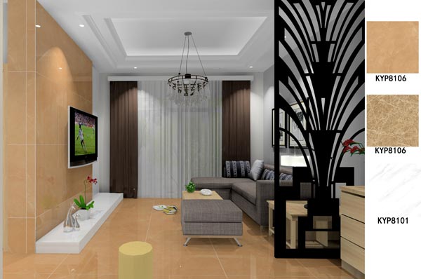 PP视讯瓷砖利用成效：大沥碧桂园·华府02户型装建成效鉴赏