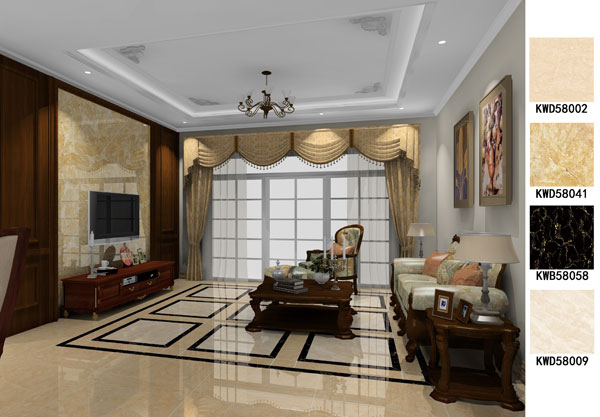 PP视讯家装：佛山保利紫山国际135㎡欧式风格装建鉴赏