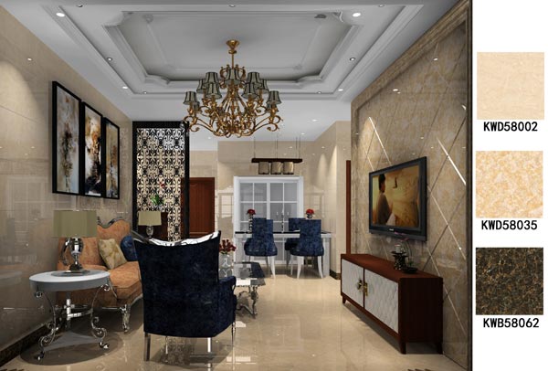 PP视讯家装：佛山保利紫山国际115㎡欧式风格装建鉴赏