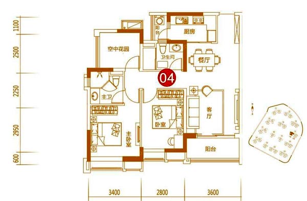 PP视讯家装：佛山保利紫山国际90㎡中式风格装建鉴赏