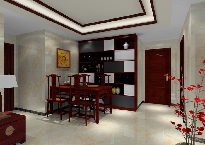 PP视讯家装：佛山合景新鸿基·泷景100㎡新中式装建成效鉴赏