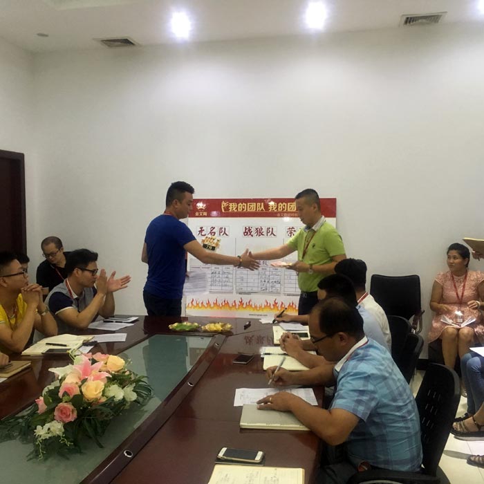 我的团队我的团——PP视讯销售团队8月ＰＫ了局