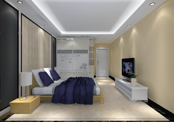 PP视讯家装：井冈山和谐家园安设幼区130㎡现代风格装建鉴赏