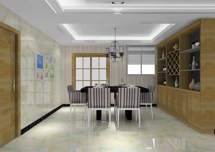 PP视讯家装：佛山龙湖春江名城113㎡的简约现代风格装建鉴赏