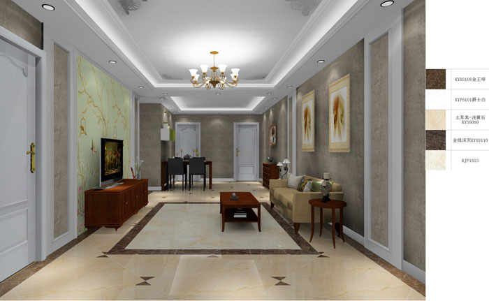 PP视讯家装：成都时期锦绣78㎡的简欧风格装建鉴赏