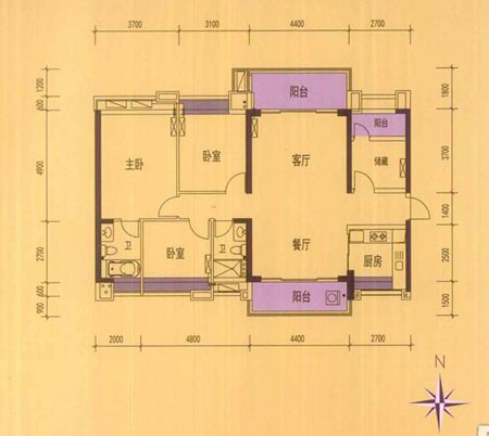 PP视讯家装：佛山禅城怡翠晋盛花圃133㎡的中式风格装建鉴赏