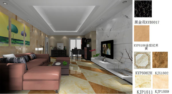 PP视讯家装：佛山禅城怡翠晋盛花圃100㎡的现代风格装建鉴赏