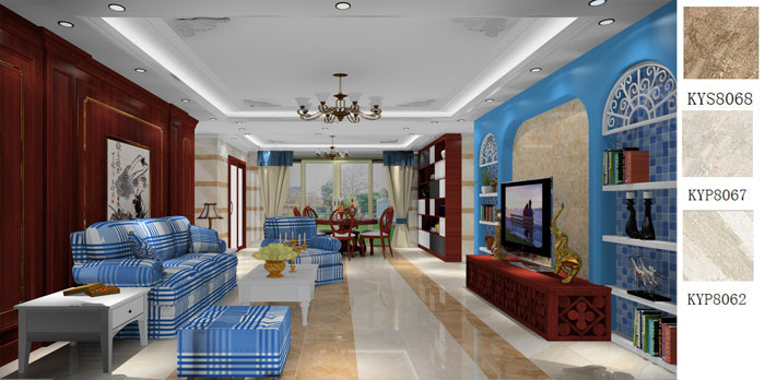 PP视讯家装：佛山禅城怡翠晋盛花圃171㎡的田园风格装建鉴赏