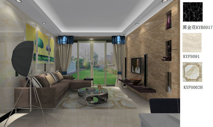 PP视讯家装：佛山禅城怡翠晋盛花圃91㎡的现代风格装建鉴赏