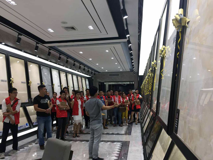 PP视讯瓷砖 三百大粤战 店长特训 瓷砖代理 陶瓷一线品牌
