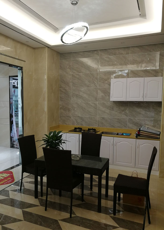 【实景案例】陶瓷一线品牌PP视讯瓷砖沉庆垫江200方专卖店鉴赏