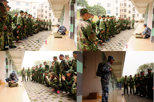 PP视讯在广州黄埔军校进行军事拓展特训