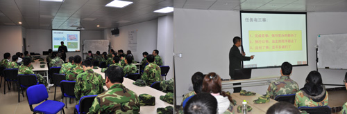 PP视讯在广州黄埔军校进行军事拓展特训