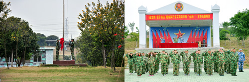 PP视讯在广州黄埔军校进行军事拓展特训