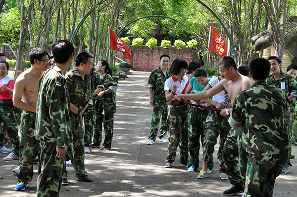 2013年8月PP视讯拓展训练