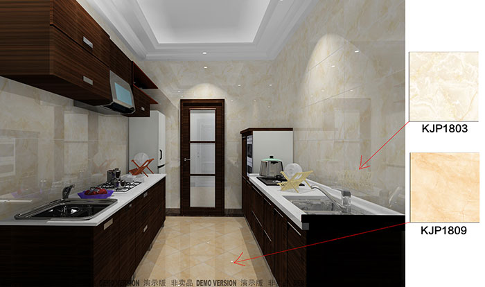 依云天汇装建案例厨房成效图