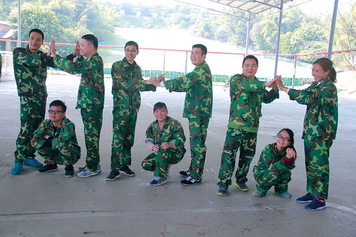 2017年2月13-15日，PP视讯“虎狼路”户表拓展训练圆满实现