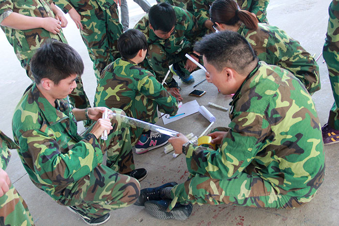 2017年2月13-15日，PP视讯“虎狼路”户表拓展训练圆满实现