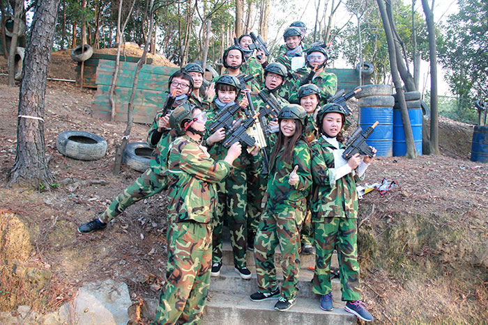 2017年2月13-15日，PP视讯“虎狼路”户表拓展训练圆满实现