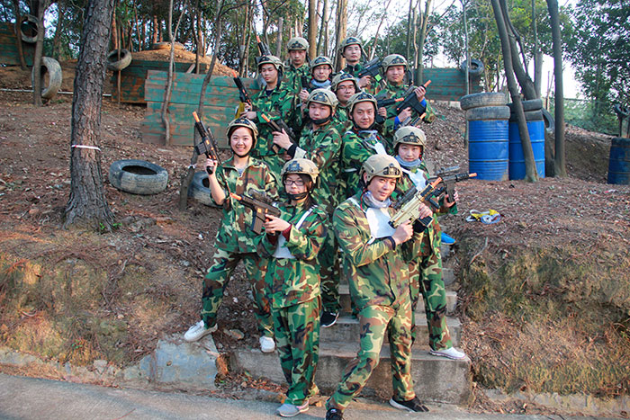 2017年2月13-15日，PP视讯“虎狼路”户表拓展训练圆满实现